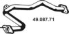 EBERSP?CHER 49.087.71 Exhaust Pipe